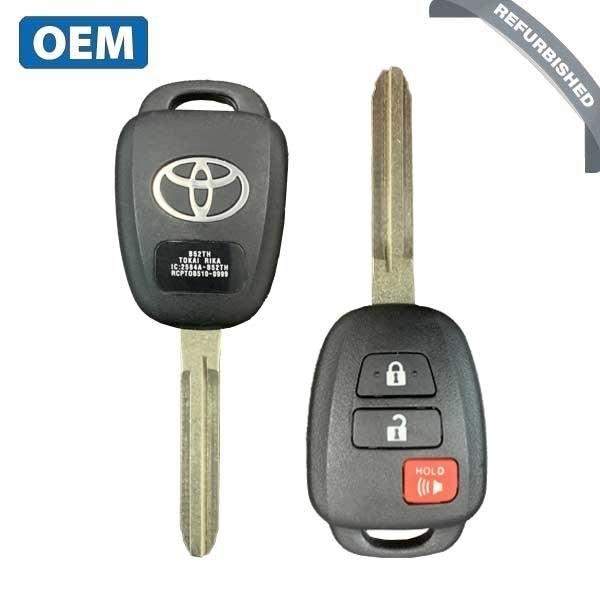 Toyota OEM:REF2015 Yaris (Canada) / IC:2854A-B52TH / 3 Buttons / H Chip /Canada RHK-TOY025
